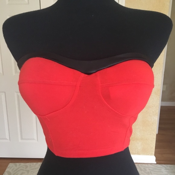 Victoria’s Secret Red Bustier Top - Picture 5 of 6